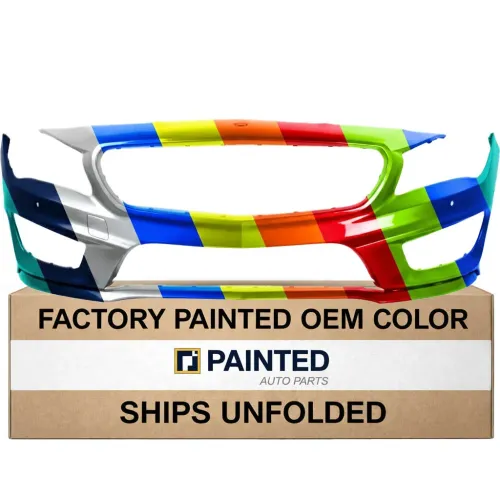 2014-2016 MERCEDES-BENZ CLA-CLASS Front Bumper With Sensor CLA250 With Sport CLA45 CAPA OEM# 11788047409999 PL# MB1000431C