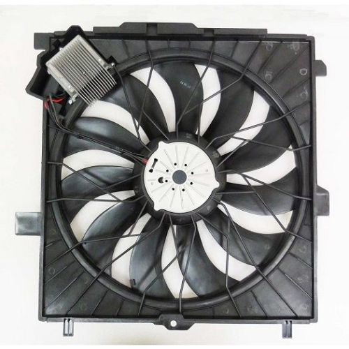 MERCEDES-BENZ G-CLASS (463) RADIATOR & A/C FAN ASSY(SINGLE)(G55 05-11/G550 09-15/G63/G65) OEM# 463500029328 2005-2018 PL# MB3115129