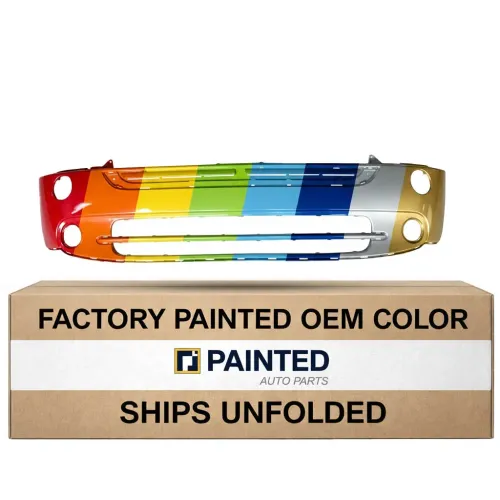2005-2006 MINI COOPER HATCHBACK Front Bumper w/ Chrome Molding OEM# 51117127925 PL# MC1000105