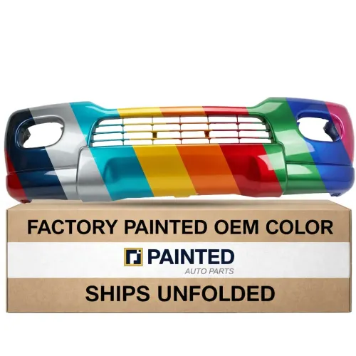 2000-2004 MITSUBISHI MONTERO SPORT Front Bumper Without Flare OEM# MR496687 PL# MI1000270