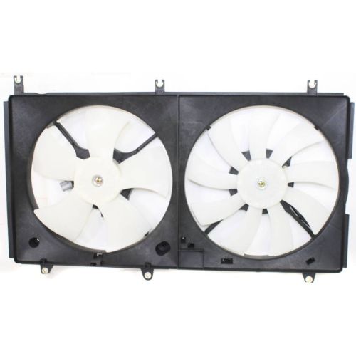 MITSUBISHI GALANT  RADIATOR & A/C FAN ASSY (2.4L) OEM# MR571254-PFM 2009-2012 PL# MI3115120