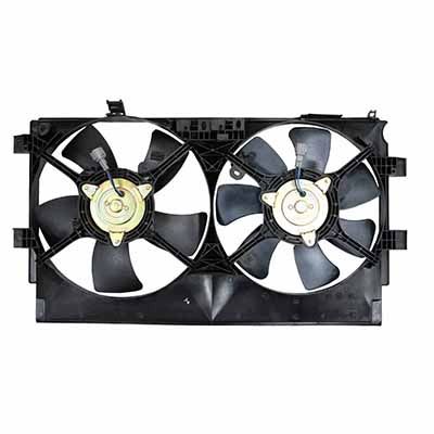 MITSUBISHI OUTLANDER (7 SEATER) RADIATOR & A/C FAN ASSEMBLY (DUAL FAN)(2.4L) OEM# MR993933-PFM 2008-2013 PL# MI3115142