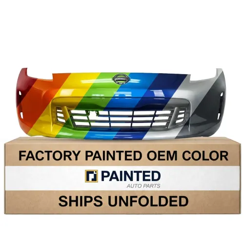 2013-2020 NISSAN 370Z COUPE Front Bumper w Air Spoiler CAPA OEM FBM223GY1H PL# NI1000287C
