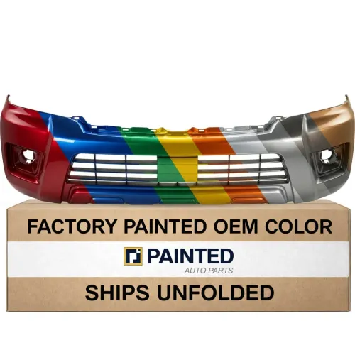 2017-2020 NISSAN ARMADA Front Bumper Partial-Primed with Sensor OEM# 620225ZW0H PL# NI1000315