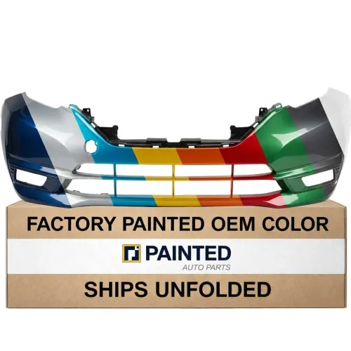 2017-2019 NISSAN VERSA NOTE HATCHBACK Front Bumper CAPA OEM# 620229ME0J PL# NI1000317C
