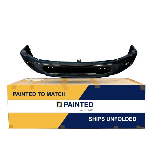 2016-2019 NISSAN TITAN XD Front Bumper Chrome without Sensor OEM# 62022EZ75A PL# NI1002150