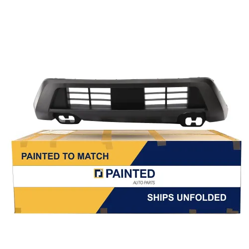 2022-2024 NISSAN Frontier Front Bumper Lower Textured Black with Gray Molding SV Model 4WD OEM# 620269BU0B PL# NI1015105