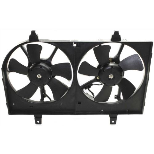 INFINITI I35 RADIATOR & A/C FAN ASSEMBLY (DUAL FAN) OEM# 214815Y72A 2002-2004 PL# NI3115122