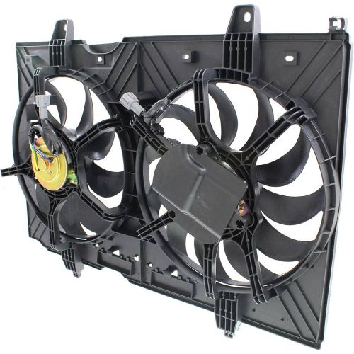 NISSAN(DATSUN) ROGUE RADIATOR & A/C FAN ASSEMBLY (DUAL FAN) OEM# 21481JG70A 2008-2013 PL# NI3115137