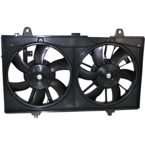 NISSAN(DATSUN) SENTRA RADIATOR & A/C FAN ASSEMBLY (2.0L)(EXC SR)(DUAL FAN) OEM# 21481ET000 2007-2012 PL# NI3117101