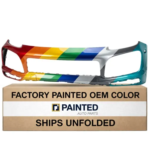 2019-2023 PORSCHE CAYENNE Front Bumper with Parallel Park Assist Base/S Sport Design GTS OEM# 9Y0807217SG2X PL# PO1000233