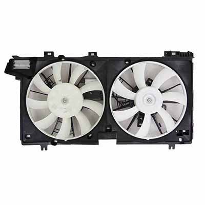 SUBARU LEGACY RADIATOR & A/C FAN ASSEMBLY (3.6L)(W/2 CONTROL MODULE)(DUAL FAN) OEM# 45122AL02A-PFM 2015-2019 PL# SU3115136
