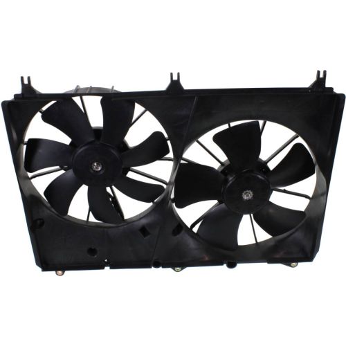 SUZUKI GRAND VITARA RADIATOR & A/C FAN ASSEMBLY 2.4/3.2L (DUAL FAN) OEM# 1712065J00-PFM 2009-2013 PL# SZ3115107