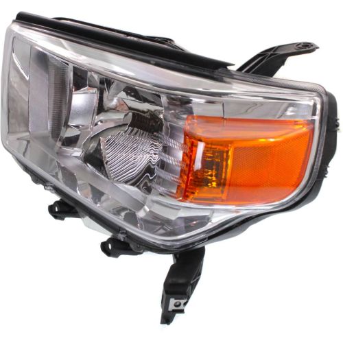 TOYOTA 4RUNNER HEAD LAMP UNIT LEFT (Driver Side) CHROME BEZEL**CAPA** OEM# 8117035520 2010-2013 PL# TO2518127C