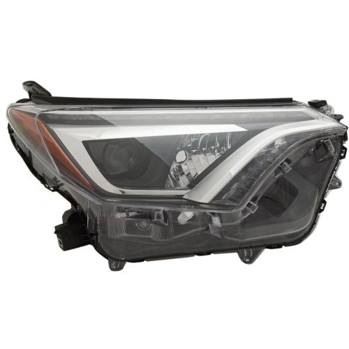 TOYOTA RAV4 HYBRID HEAD LAMP UNIT RIGHT (Passenger Side) (LED HEAD/LAMP) OEM# 8114542670 2016-2018 PL# TO2519190
