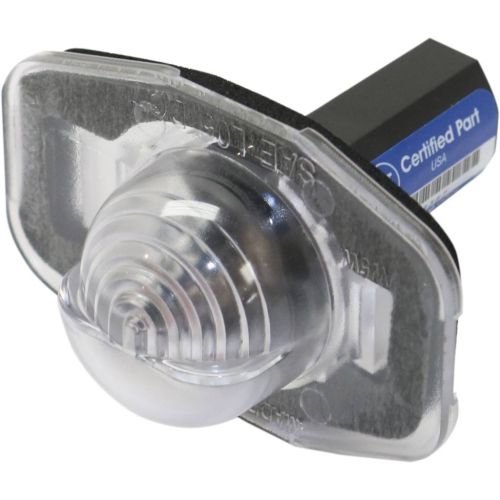 SCION SCION xB  LICENSE LAMP ASSY RIGHT (Passenger Side)=LEFT (Driver Side) (OEM) OEM# 8127012521 2008-2015 PL# TO2870100