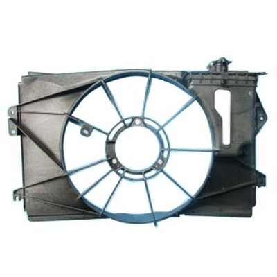 TOYOTA COROLLA/SEDAN  RADIATOR FAN SHROUD W/RESERVOIR OEM# 167110D072 2003-2008 PL# TO3110134