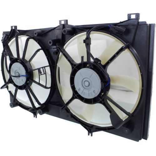 TOYOTA CAMRY HYBRID RADIATOR & A/C FAN ASSEMBLY (DUAL FAN) OEM# 1636328270-PFM 2007-2011 PL# TO3115152