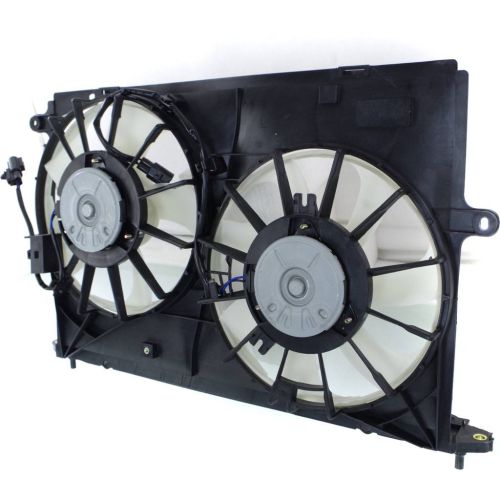 TOYOTA MATRIX RADIATOR & A/C FAN ASSEMBLY (2.4L)(DUAL FAN) OEM# 163630H210-PFM 2009-2014 PL# TO3115157