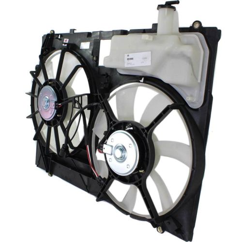 TOYOTA SIENNA RADIATOR & A/C FAN ASSEMBLY 3.5L W/MODULE (DUAL FAN) OEM# 163630P110-PFM 2007-2010 PL# TO3115158