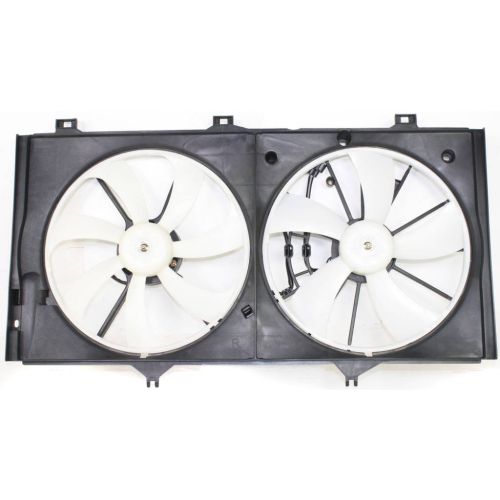TOYOTA AVALON RADIATOR & A/C FAN ASSEMBLY (DUAL FAN) OEM# 16711AD010-PFM 2011-2012 PL# TO3117101