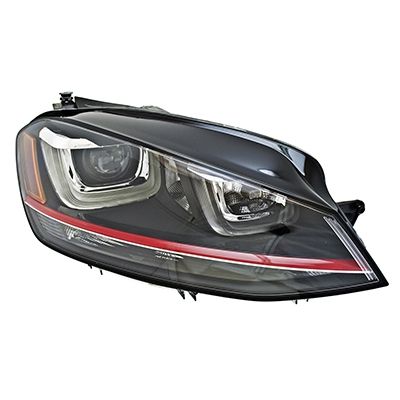 VOLKSWAGEN GTI HEAD LAMP ASSEMBLY RIGHT (Passenger Side) (XENON) OEM# 5GM941754A 2015-2017 PL# VW2519117