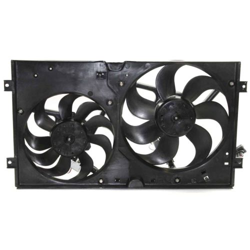 VOLKSWAGEN BEETLE RADIATOR & A/C FAN ASSEMBLY 1.8/1.9/2.0L (DUAL FAN)(EXC TURBO) OEM# 1C0121207C-PFM 1998-2006 PL# VW3115101