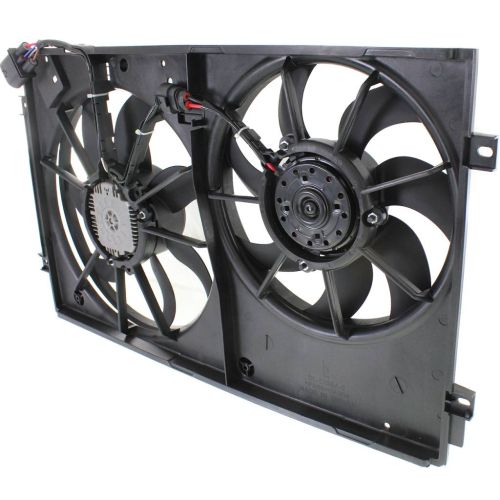 VOLKSWAGEN JETTA SEDAN (GEN 5) RADIATOR & A/C FAN ASSEMBLY (2.5L)(DUAL FAN) OEM# 1K0959455ET-PFM 2005-2010 PL# VW3120100