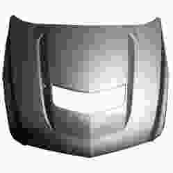 CADILLAC ATS-V HOOD CARBON FIBER (OEM) ORIGINAL GM (WITH VENT) - FACTORY PAINTED SATIN STEEL METALLIC G9K/464C OEM#23319092 2016-2019 PL# -