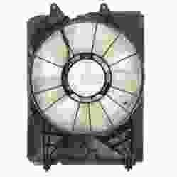 ACURA MDX RADIATOR FAN ASSEMBLY LEFT (Driver Side) (PLASTIC SHROUD) OEM#19015RYEA01-PFM 2007-2013 PL# AC3115119