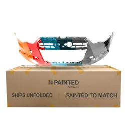 AUDI A6 SEDAN FRONT BUMPER COVER PRIMED (WO/SENSOR)(WO/S-LINE) **CAPA** OEM#4G0807065GRU 2012-2015 PL# AU1000207C