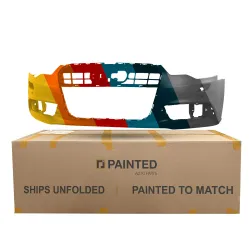 AUDI A6 SEDAN FRONT BUMPER COVER PRIMED (W/PK SENSOR)(WO/PK ASSIST)(WO/S-LINE) **CAPA** OEM#4G0807065AGRU 2012-2015 PL# AU1000208C