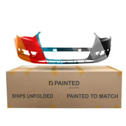 AUDI A3 CABRIO FRONT BUMPER COVER PRIMED (WO/WASH)(W/PK SENSOR)(WO/PK ASSIST)(WO/S-LINE) OEM#8V5807065BGRU 2015-2016 PL# AU1000219