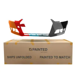 AUDI S4 SEDAN FRONT BUMPER COVER PRIMED (WO/WASHER)(WO/SENSOR) OEM#8W0807065MGRU 2017-2019 PL# AU1000235