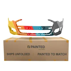 AUDI A6 SEDAN  FRONT BUMPER COVER PRIMED (WO/PARALLEL PK ASSIST)(W/S-LINE) OEM#4K0807065BGRU 2019-2023 PL# AU1000293
