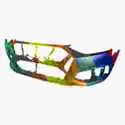 AUDI A4 SEDAN FRONT BUMPER COVER PRIMED (WO/WASHER)(WO/SENSOR)(WO/S-LINE) **CAPA** OEM#8W0807065ASGRU 2020-2024 PL# AU1000298C