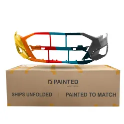 AUDI A3 SEDAN FRONT BUMPER COVER PRIMED (WO/SENSOR)(WO/S-LINE) OEM#8Y0807065GRU 2022-2024 PL# AU1000301