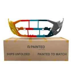 AUDI A3 SEDAN FRONT BUMPER COVER PRIMED (W/SENSOR)(WO/S-LINE) OEM#8Y0807065AGRU 2022-2024 PL# AU1000302