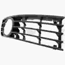 AUDI A4 SEDAN/WAGON (GEN 2)  (1.8L/3.0L) FRONT BUMPER GRILLE RIGHT (Passenger Side) BLACK(OPEN VENT)(For part# 8132722) OEM#8E080768201C 2002-2005 PL# AU1039102