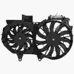 AUDI A4 SEDAN/WAGON (GEN 3)  (2.0L/3.2L) RADIATOR & A/C FAN ASSY (2.0L)(DUAL FAN) OEM#8E0121207F-PFM 2005-2008 PL# AU3115107