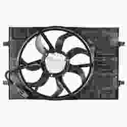 AUDI A3 SEDAN RADIATOR & A/C FAN ASSEMBLY (SINGLE FAN) (1.8/2.0L GAS) OEM#5Q0121203CE 2015-2020 PL# AU3115116