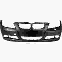 BMW BMW 3 (SEDAN) FRONT BUMPER COVER PRIMED (W/O SENSOR)(W/WASHER) **CAPA** OEM#51117170052 2006-2008 PL# BM1000179C