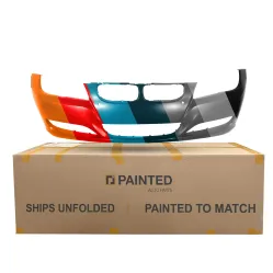 BMW BMW 3 (SEDAN) FRONT BUMPER COVER PRIMED (W/ SENSOR)(WO/WASHER)(WO/M)**CAPA** OEM#51117226710 2009-2011 PL# BM1000210C