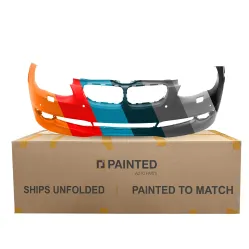 BMW BMW 3 (CONVERTIBLE) FRONT BUMPER COVER PRIMED (W/ SENSOR)(3.0L)(WO/M PKG) OEM#51117256083 2011-2013 PL# BM1000245