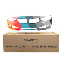 BMW BMW 3 (SEDAN) FRONT B COVER PRIMED (WO/LWR MLDG)W/WASH W/PK SNSR W/PK ASSIT W/CAMERA(EXC M SPORT) OEM#51117293016 2012-2015 PL# BM1000257