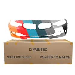 BMW BMW 3 (SEDAN) HYBRID FRONT B COVER PRIMED (W/ MOLDING HOLE)WO/WASH W/PK SNSR WO/PK ASSIT WO/CAMERA(EXC M SPORT) OEM#51117293086 2013-2015 PL# BM1000275