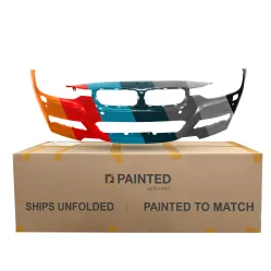 BMW BMW 3 (SEDAN) HYBRID FRONT B COVER PRIMED (W/ MOLDING HOLE)W/ WASH W/ PK SNSR W/PK ASSIST W/CAMERA( M SPORT) OEM#51118067958 2013-2015 PL# BM1000286