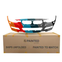 BMW BMW 3 (SEDAN) HYBRID FRONT B COVER PRIMED (W/MLDG HOLE)W/WASH W/PK SNSR W/PK ASSIST W/CAMERA( M ) **CAPA** OEM#51118067958 2013-2015 PL# BM1000286C