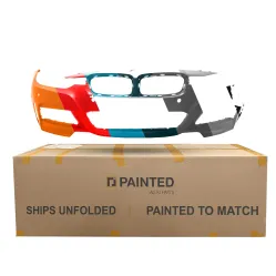 BMW BMW 3 (SEDAN) HYBRID FRONT B COVER PRIMED (W/ MOLDING HOLE)WO/WASH W/PK SNSR WO/PK ASSIST WO/CAMERA( M SPORT) OEM#51118067952 2016-2018 PL# BM1000294