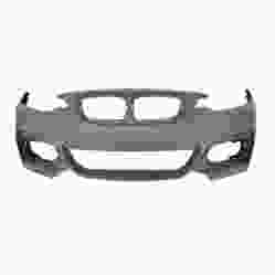 BMW BMW 2 2DOORS/CONV  FRONT BUMPER COVER PRIMED (WO/WASH WO/PK SNSR WO/PK ASSIST)(W/M SPORT)(M MDL) **CAPA** OEM#51118058100 2015-2021 PL# BM1000329C